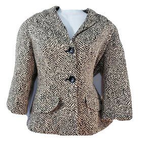 Coldwater Creek Womens Jacket Tweed Size 6 Lined I‎